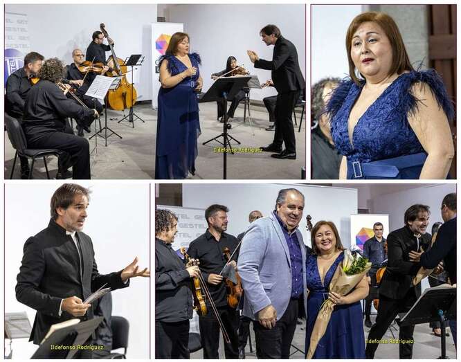 Momentos del concierto de anoche en la ermita de San Pedro Mártir/Ildefonso Rodríguez.